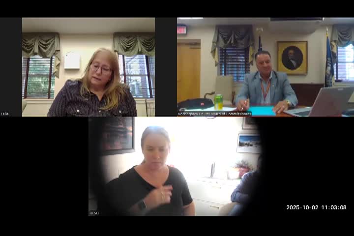 Rockingham County Board of Commissioners Meeting 10/2/25	