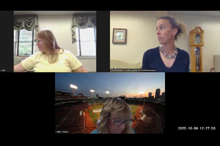 Rockingham County Board of Commissioners Meeting 10/9/25