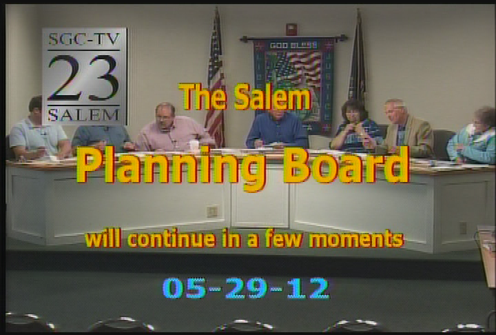 Thumbnail image for Planning Board 5/29/12