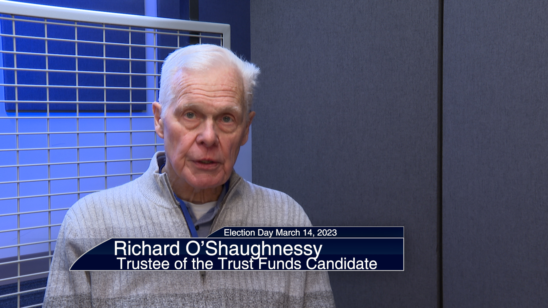 Thumbnail image for Decision 2023: Richard O'Shaughnessy, Trustee of the Trust Funds Candidate