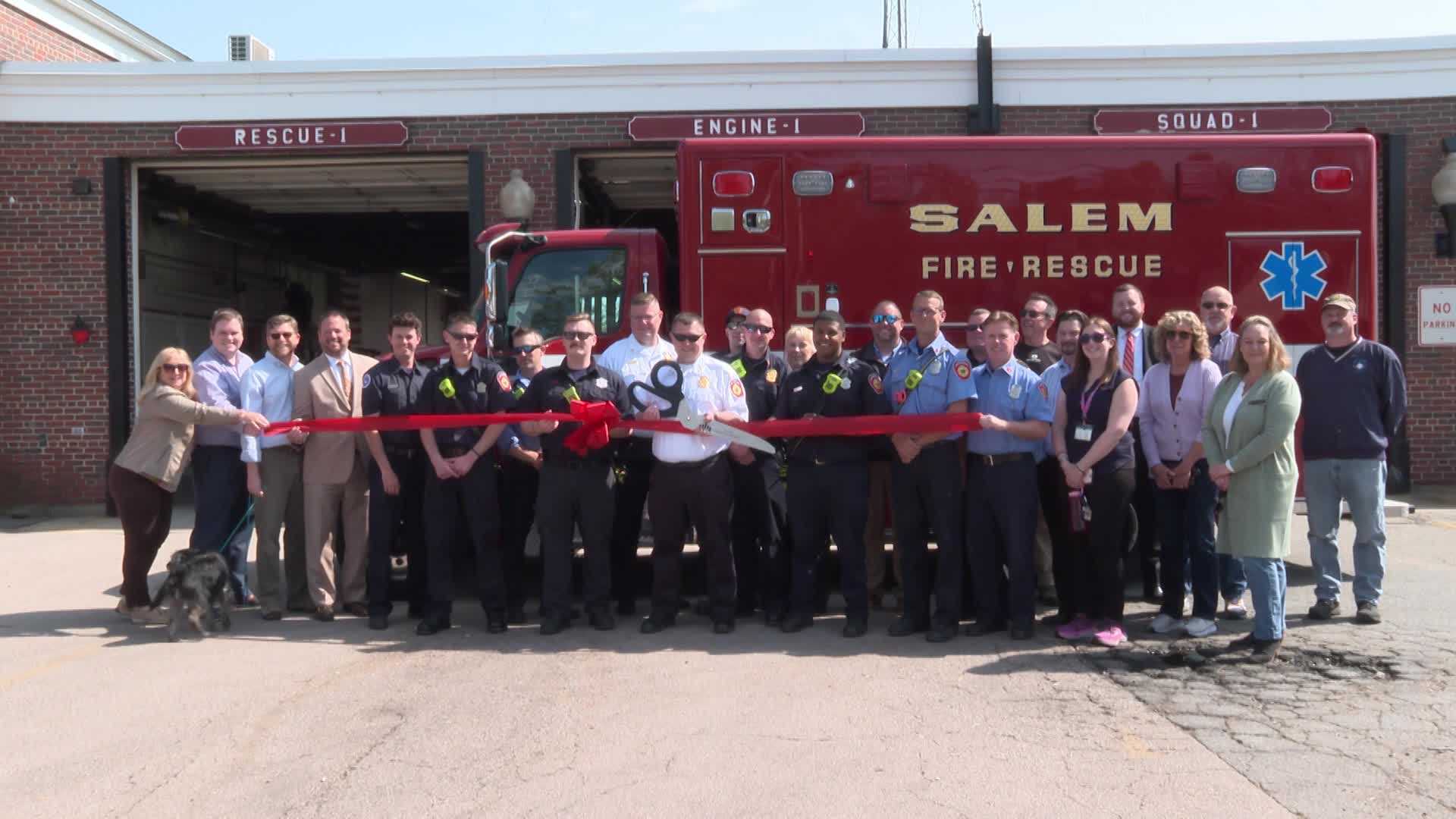 Thumbnail image for SFD New Ambulance Ribbon Cutting 5/9/23