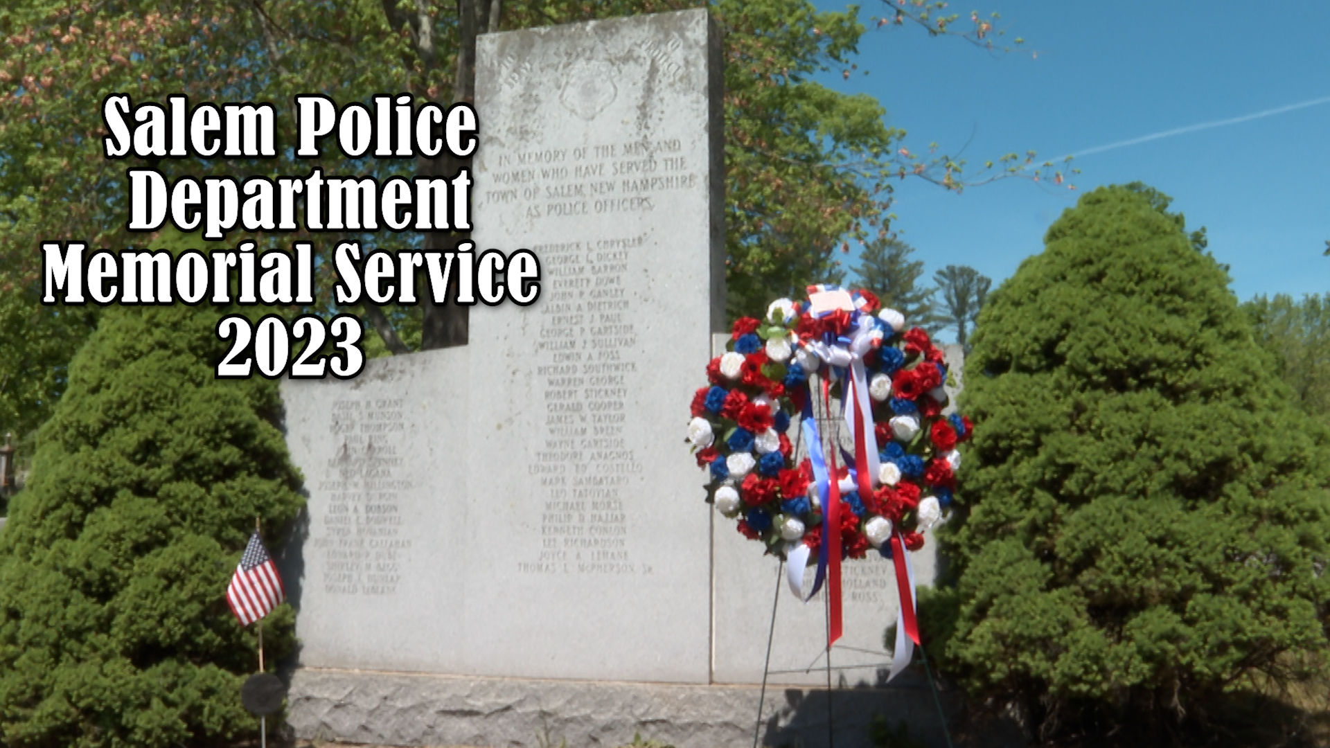 Thumbnail image for Salem Police Dept. Memorial Service 2023