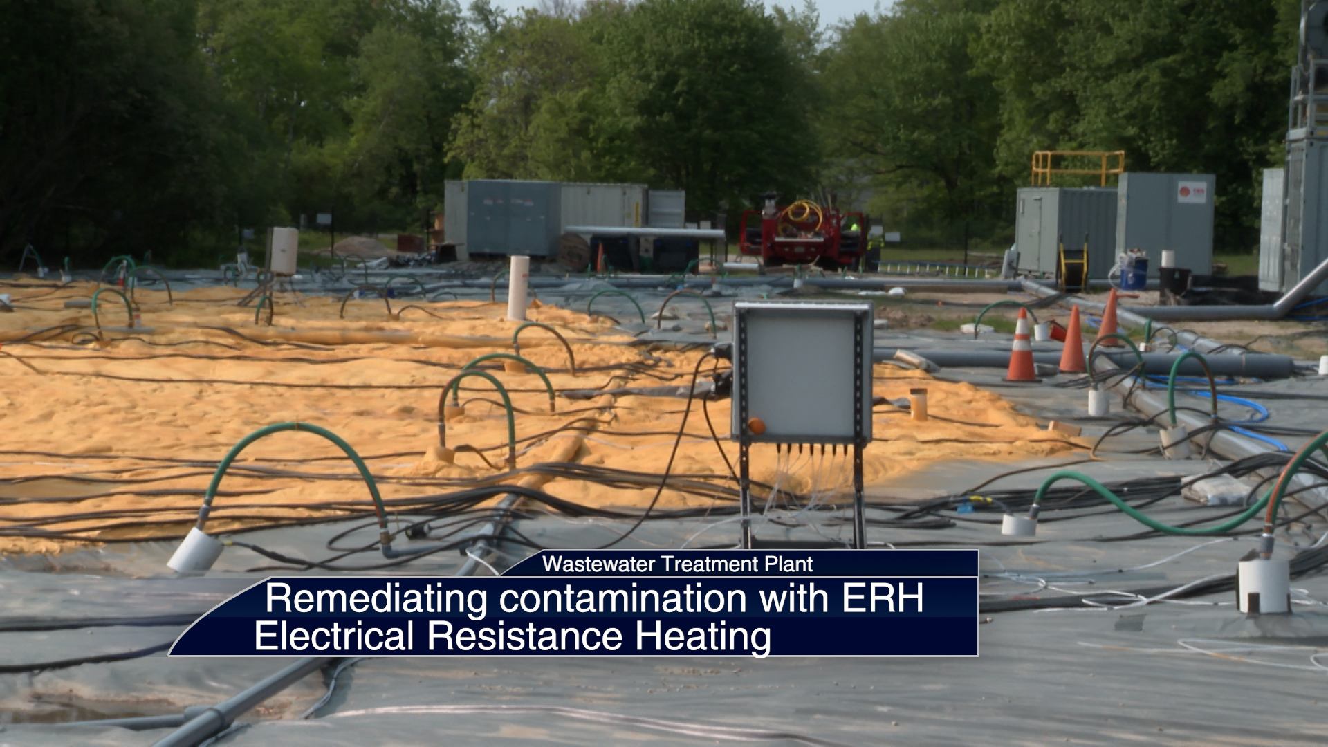 Thumbnail image for Former Wastewater Treatment Plant Contamination Remediation with ERH