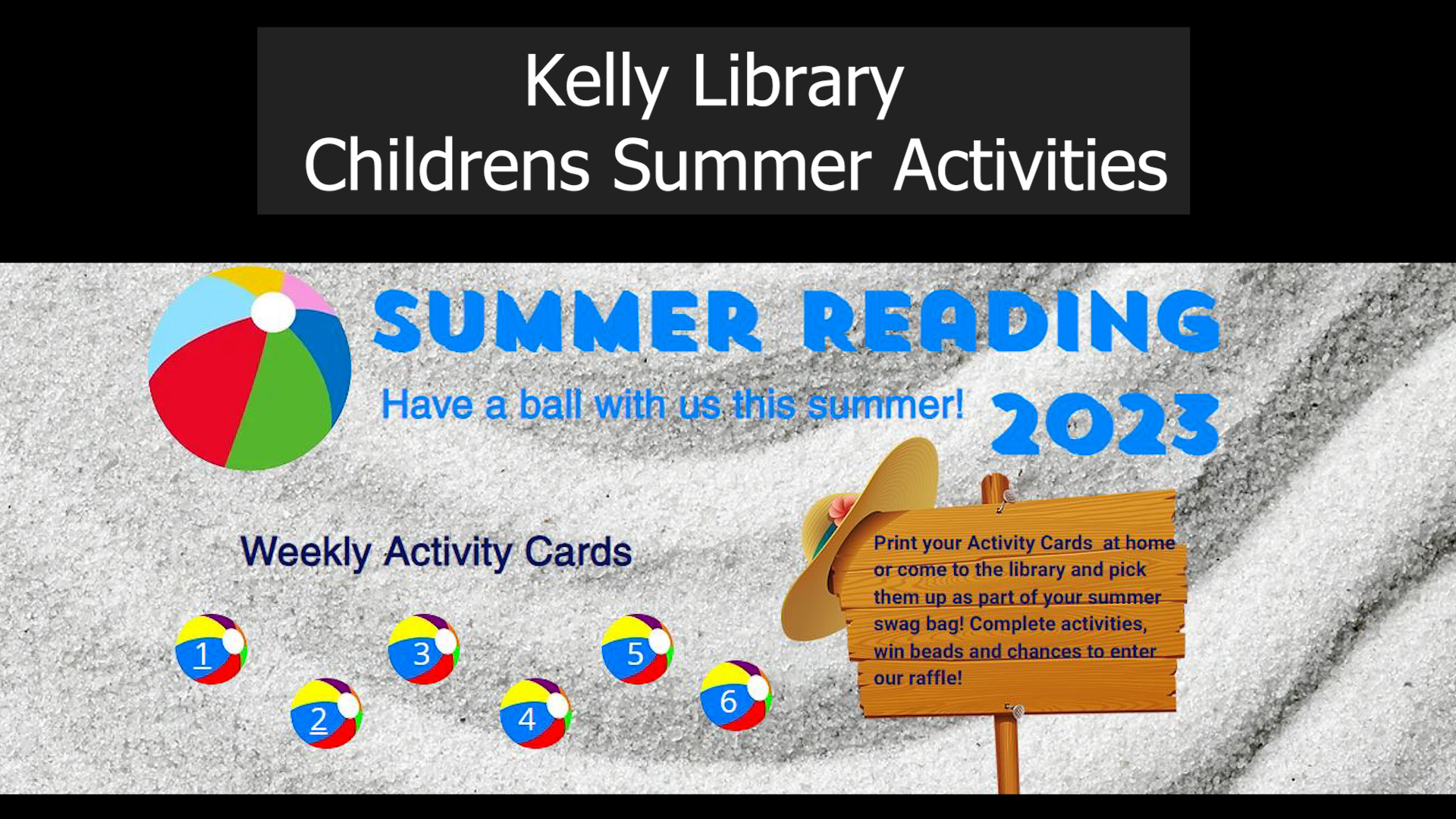 Thumbnail image for Kelley Library Children's Summer Activities