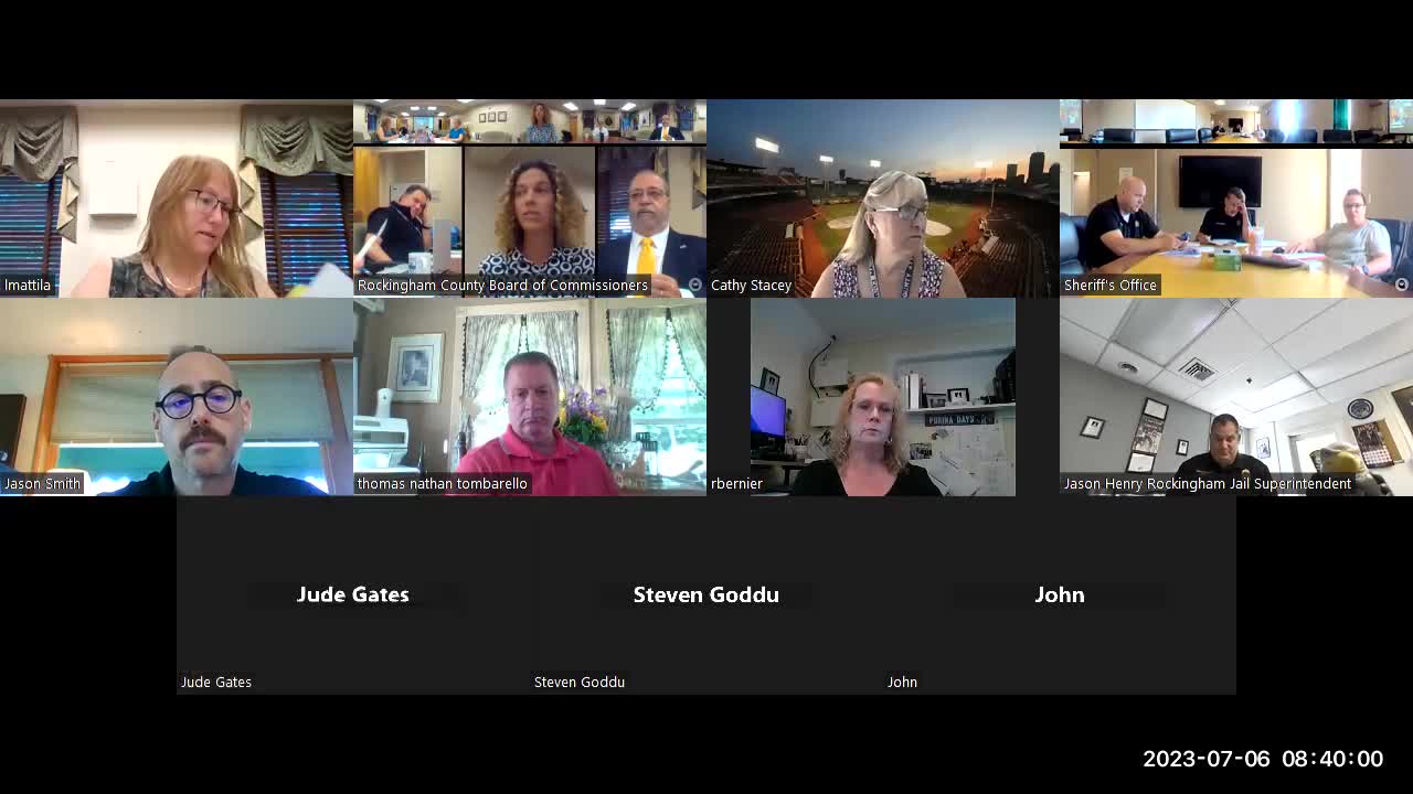 Thumbnail image for Rockingham Board of Commissioners 7/6/23