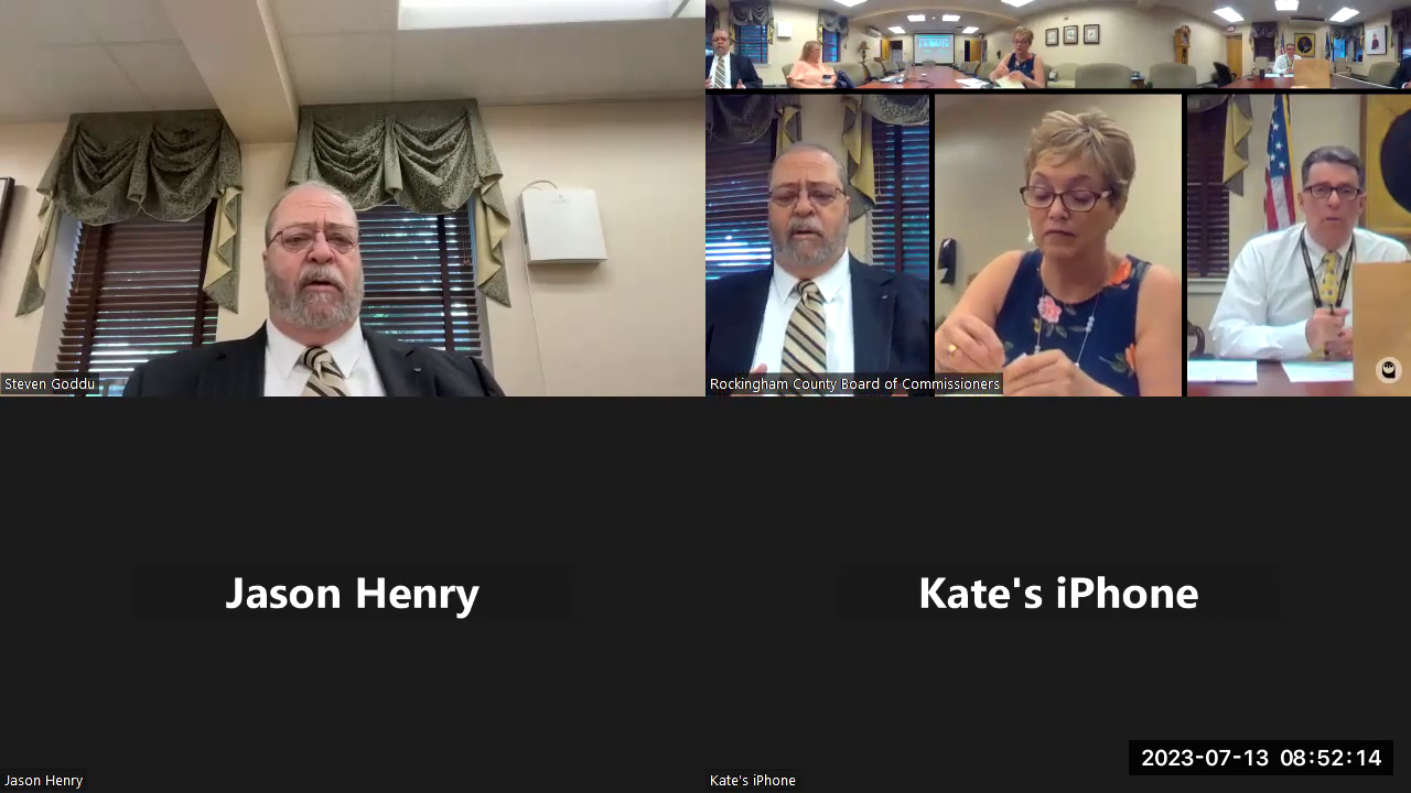 Thumbnail image for Rockingham Board of Commissioners 7/13/23