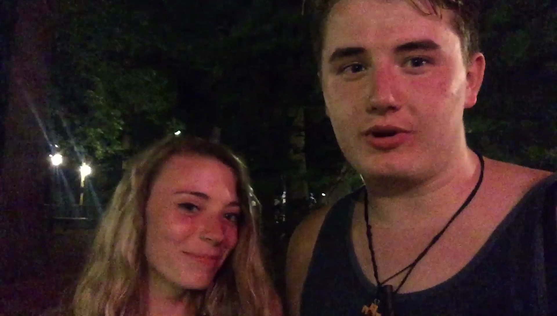 Nate & Nicole at Canobie Lake Park 7-6-16