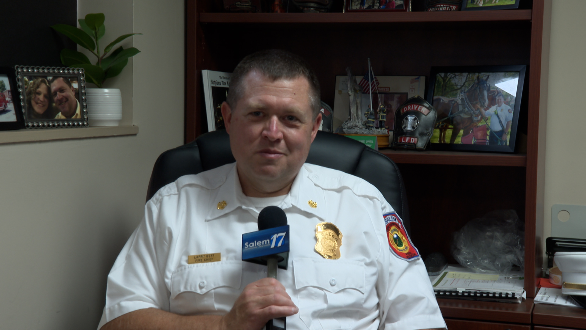 Thumbnail image for Chief Larry Best Retirement Message to Community
