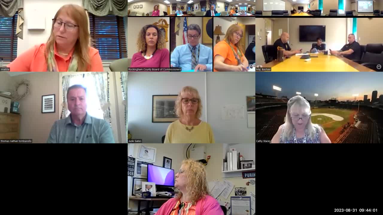 Thumbnail image for Rockingham Board of Commissioners 8/31/23