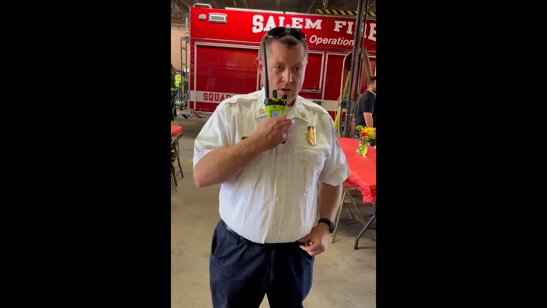 Thumbnail image for Fire Chief, Larry Best Retirement Open House & Sign off