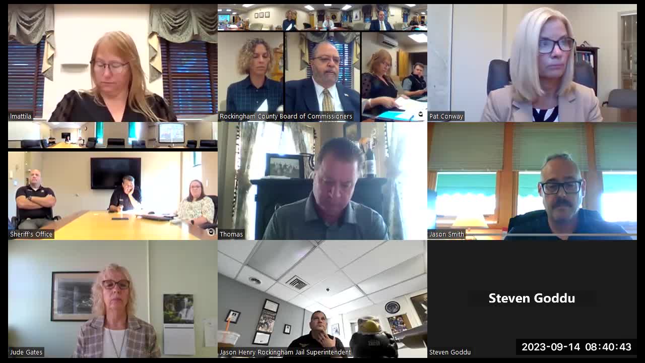 Thumbnail image for Rockingham Board of Commissioners 9/14/23