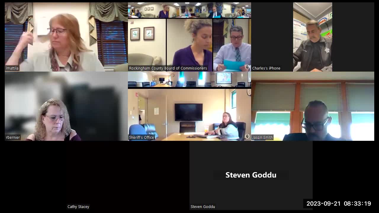 Thumbnail image for Rockingham Board of Commissioners 9/21/23