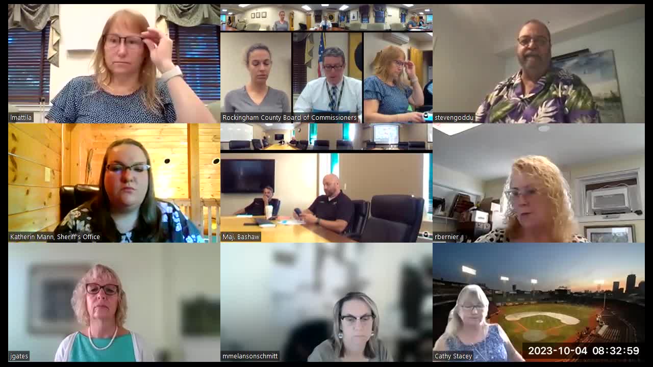 Thumbnail image for Rockingham County Board of Commissioners 10/4/2023