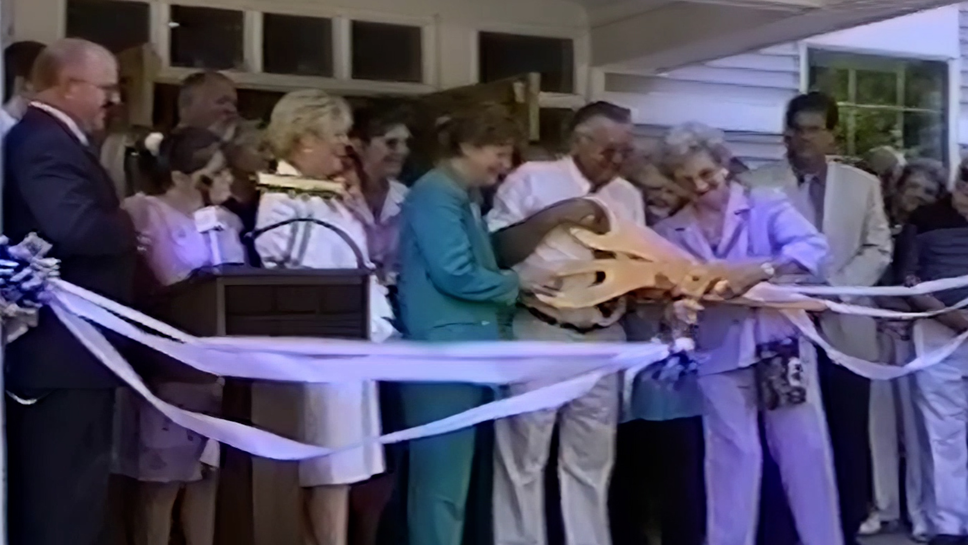 Thumbnail image for Ingram Senior Center: Ribbon Cutting, New Entrance, Award by Governor's Council