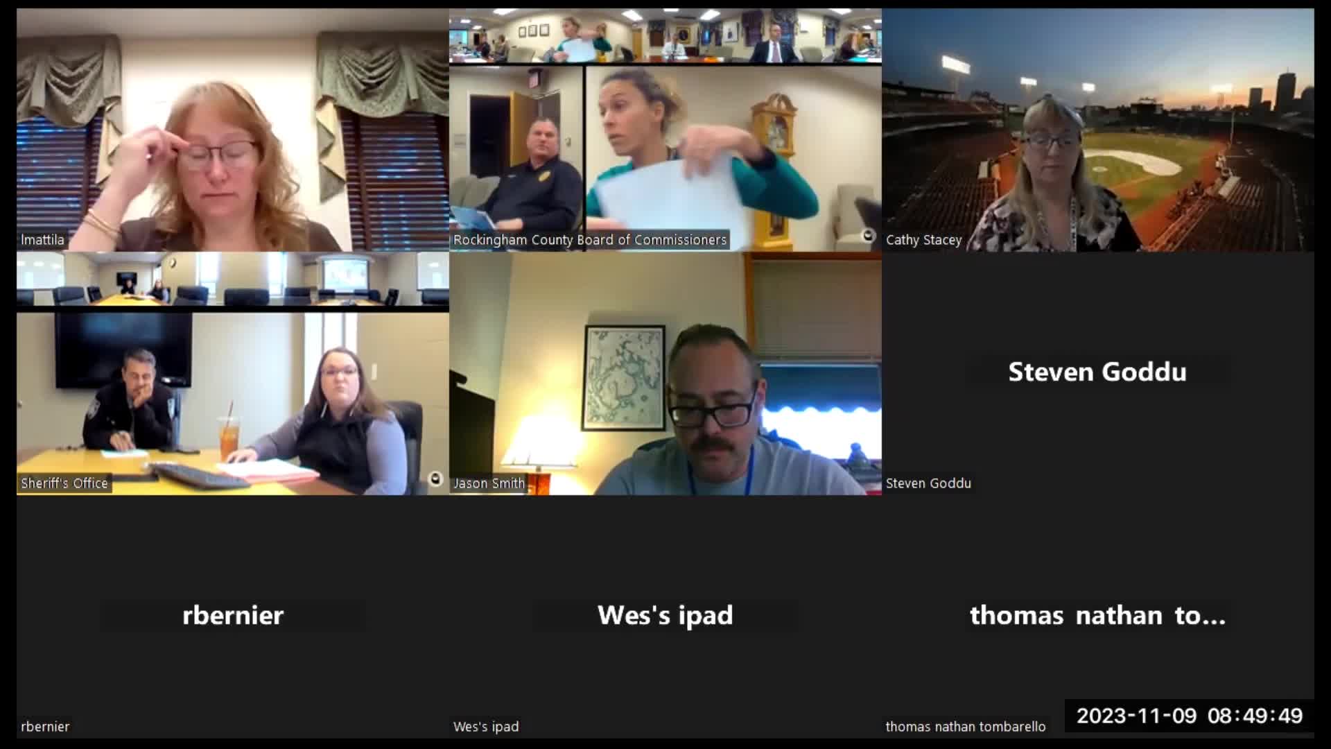 Thumbnail image for Rockingham County Board of Commissioners 11/9/2023