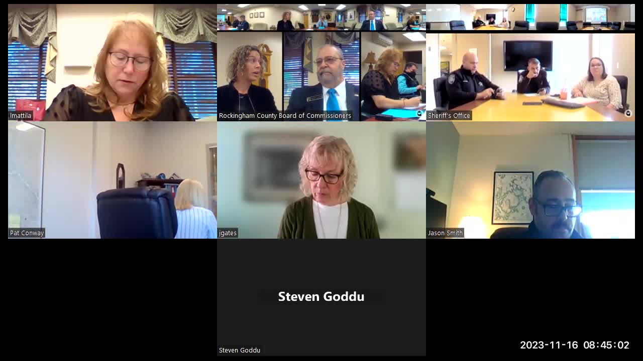 Thumbnail image for Rockingham County Board of Commissioners 11/16/2023