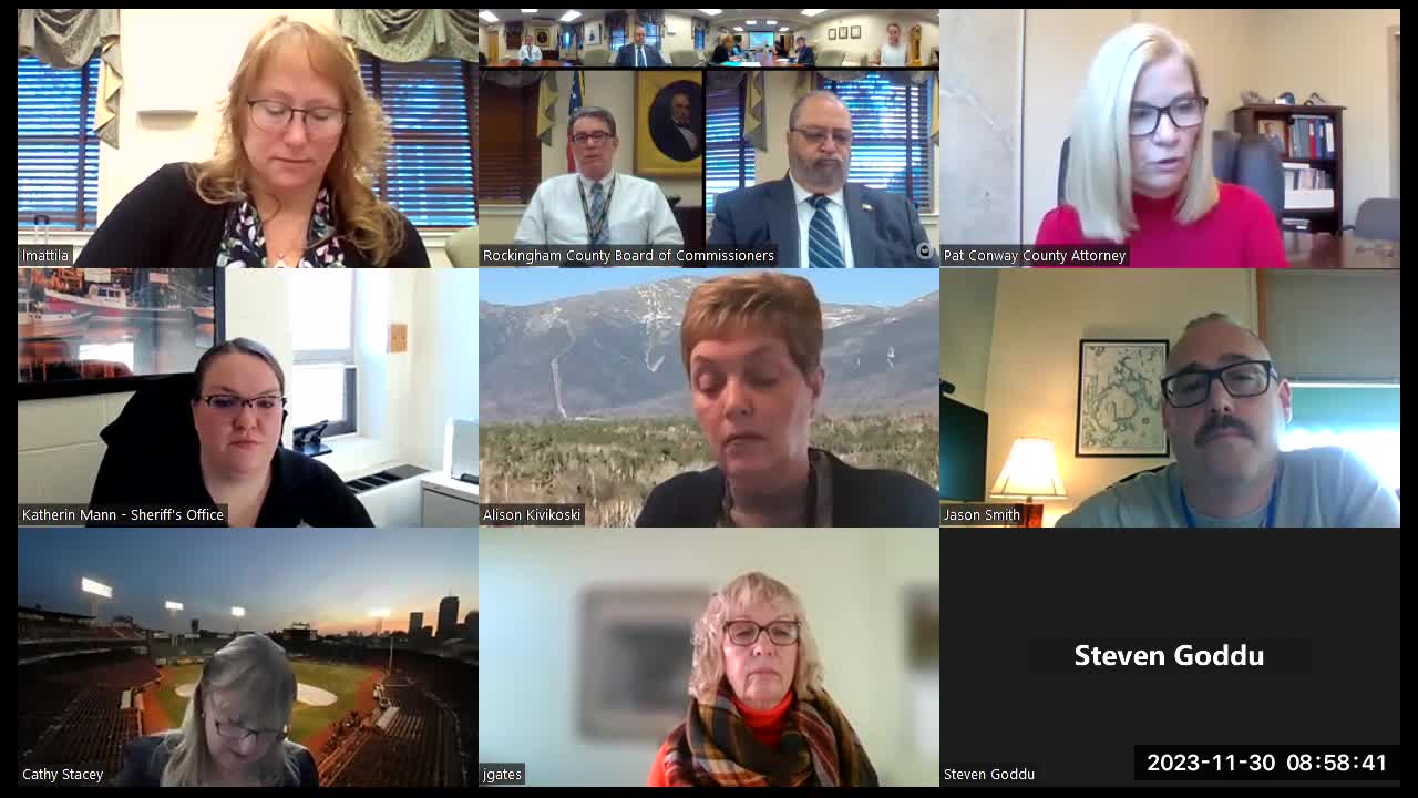 Thumbnail image for Rockingham County Board of Commissioners 11/30/2023