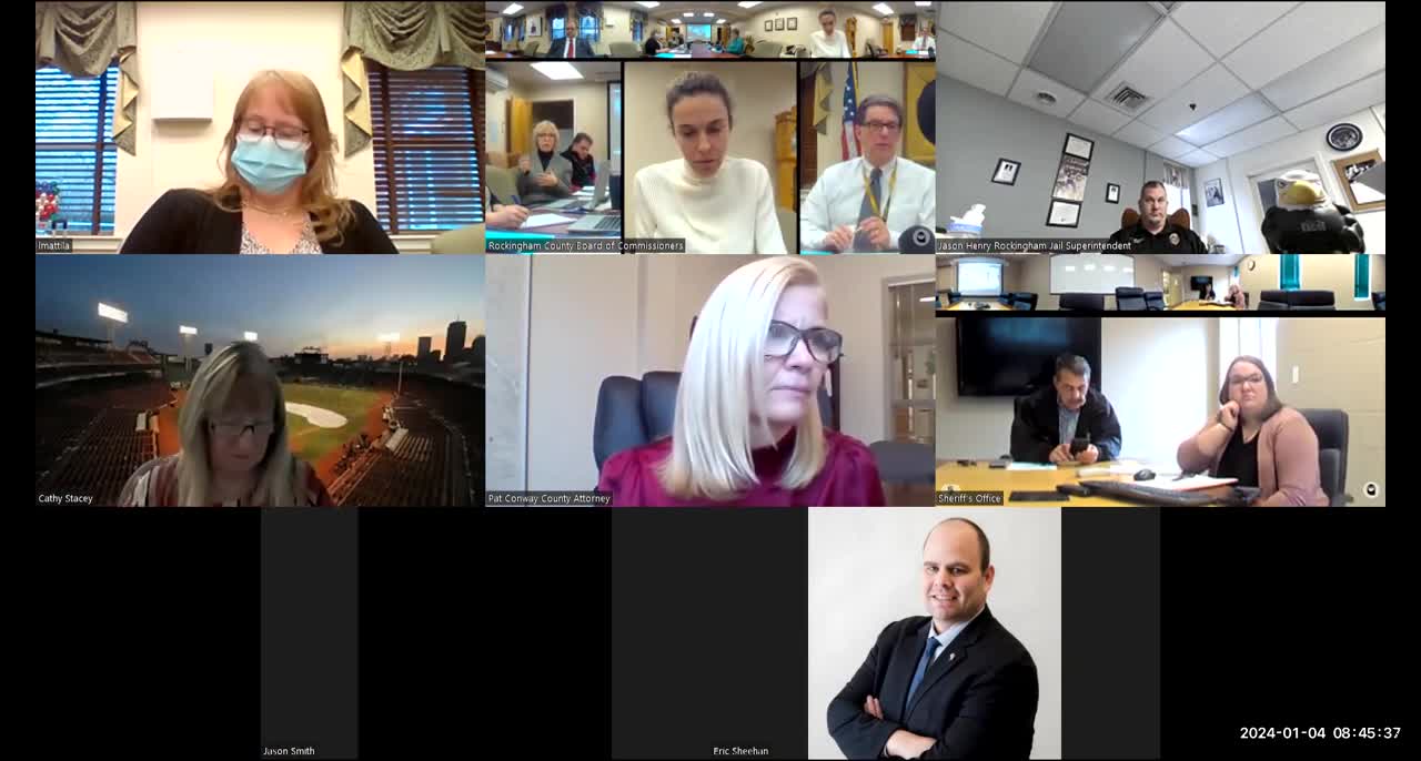 Thumbnail image for Rockingham County Board of Commissioners 1/4/2024