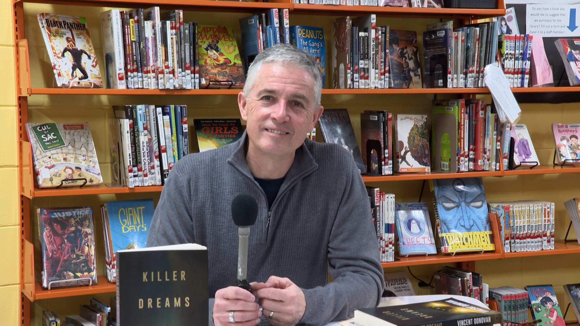 Thumbnail image for Author Vincent Donovan, Killer Dreams