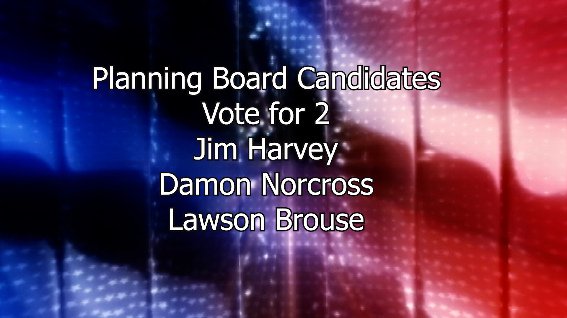 Thumbnail image for Decision 2024: Planning Board Candidates