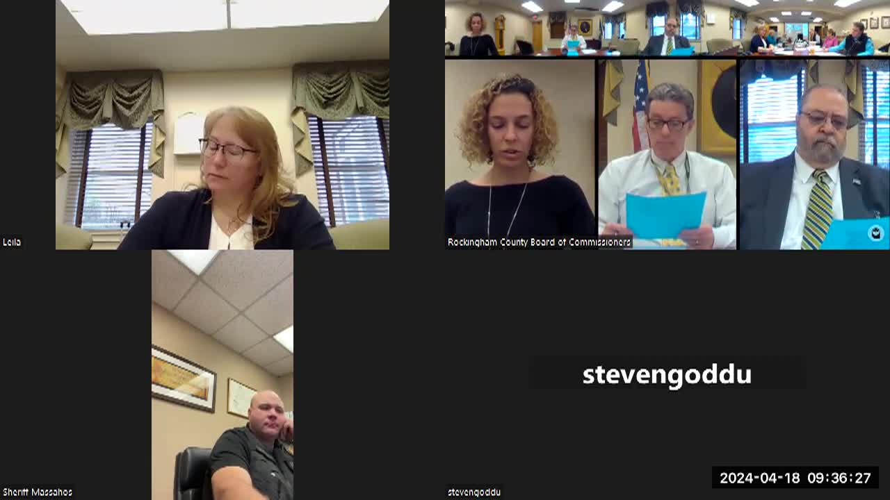 Thumbnail image for Rockingham Board of Commissioners 4/18/24