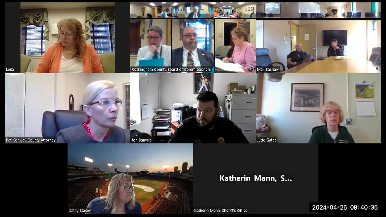 Thumbnail image for Rockingham Board of Commissioners 04/25/2024