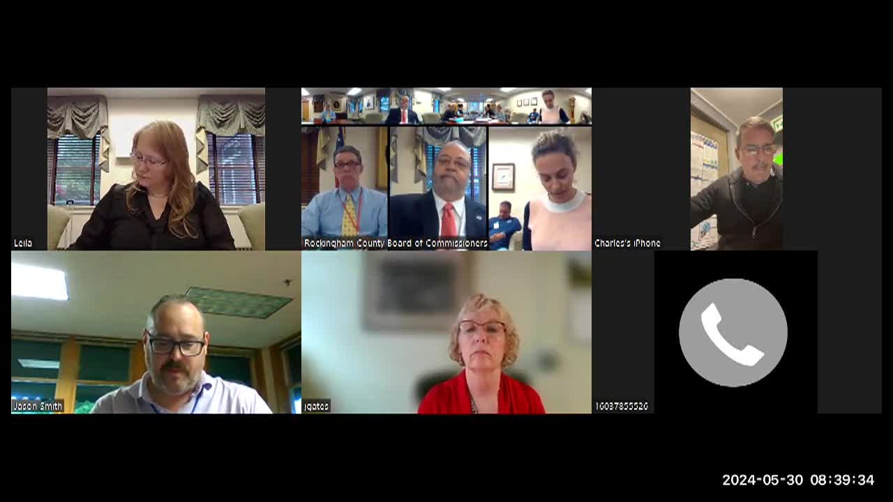 Thumbnail image for Rockingham Board of Commissioners 5/30/24