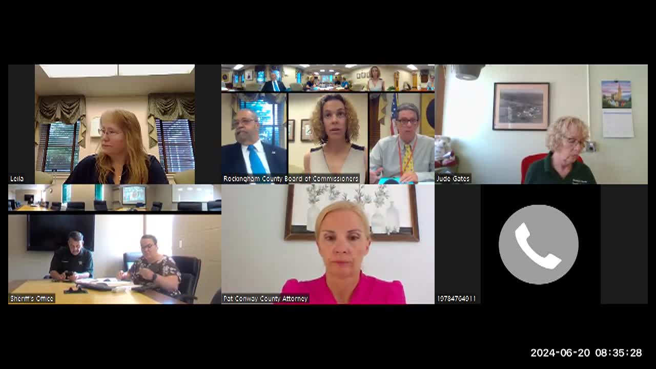 Thumbnail image for Rockingham Board of Commissioners 6/20/24