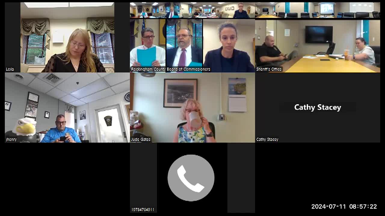 Thumbnail image for Rockingham Board of Commissioners 7/11/24