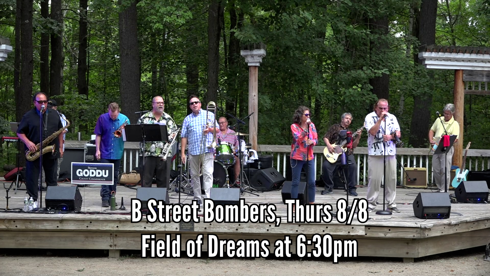 Thumbnail image for Field of Dreams Concert Promo - B Street Bombers