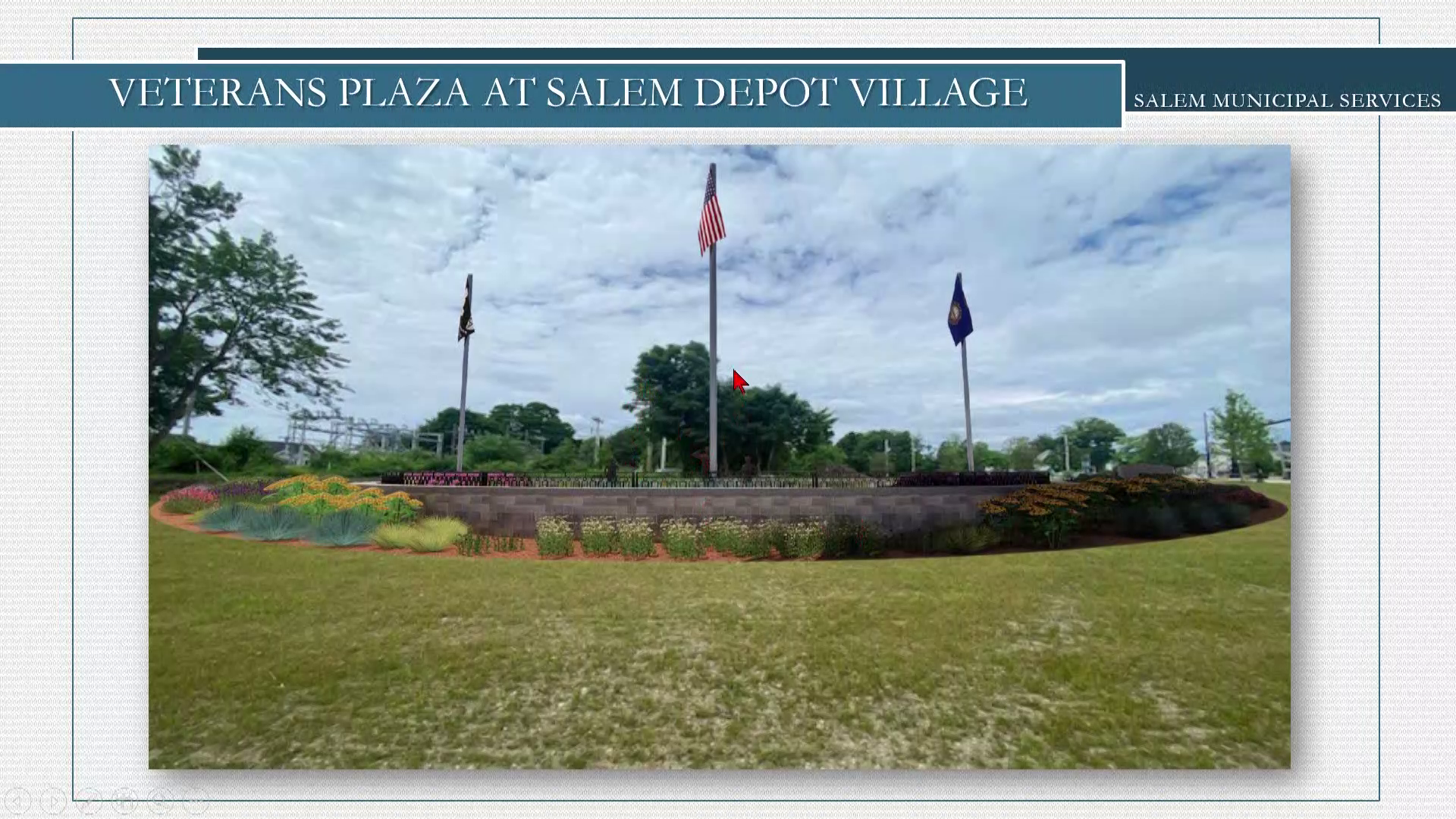 Consider Creation of Veterans Plaza at Salem Depot Village at Main Street/Route 28 Intersection