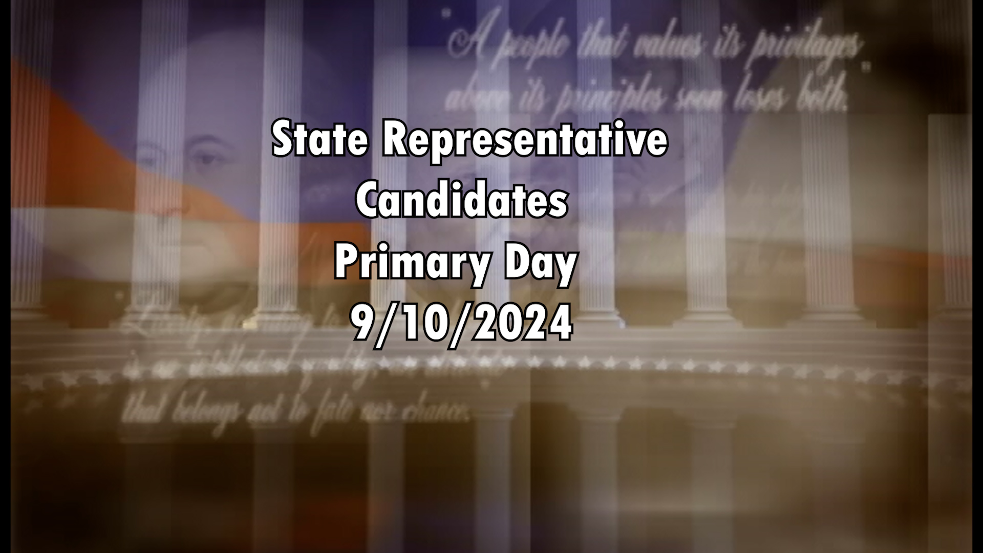 Thumbnail image for State Representative Candidates Primary 2024