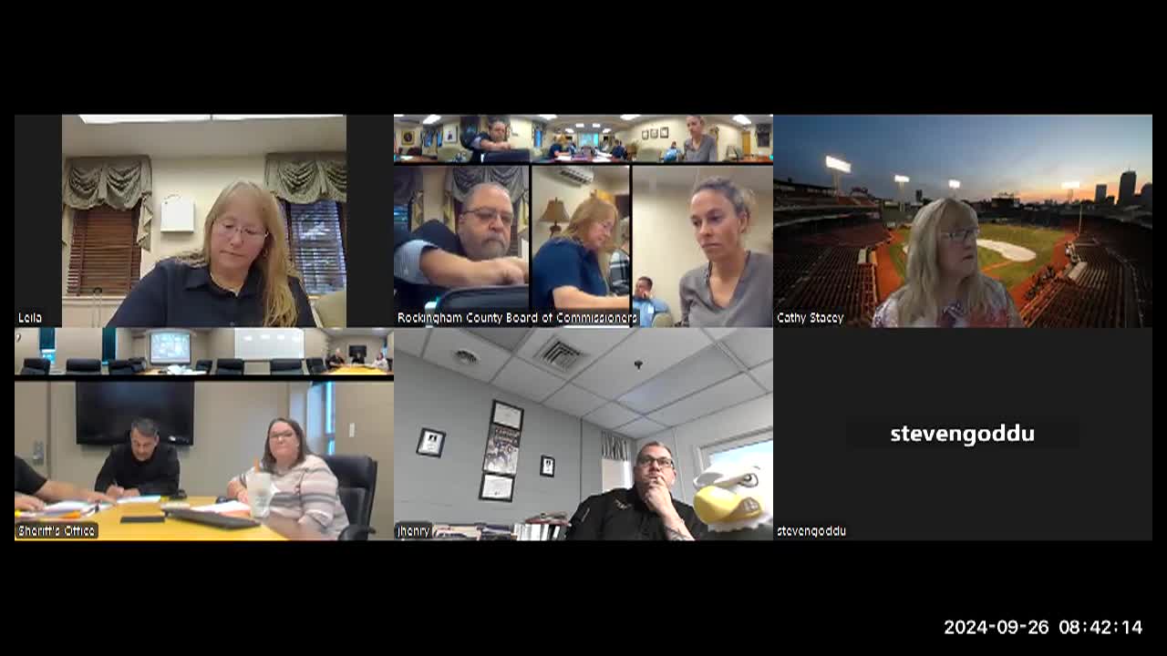 Thumbnail image for Rockingham Board of Commissioners 9/26/2024