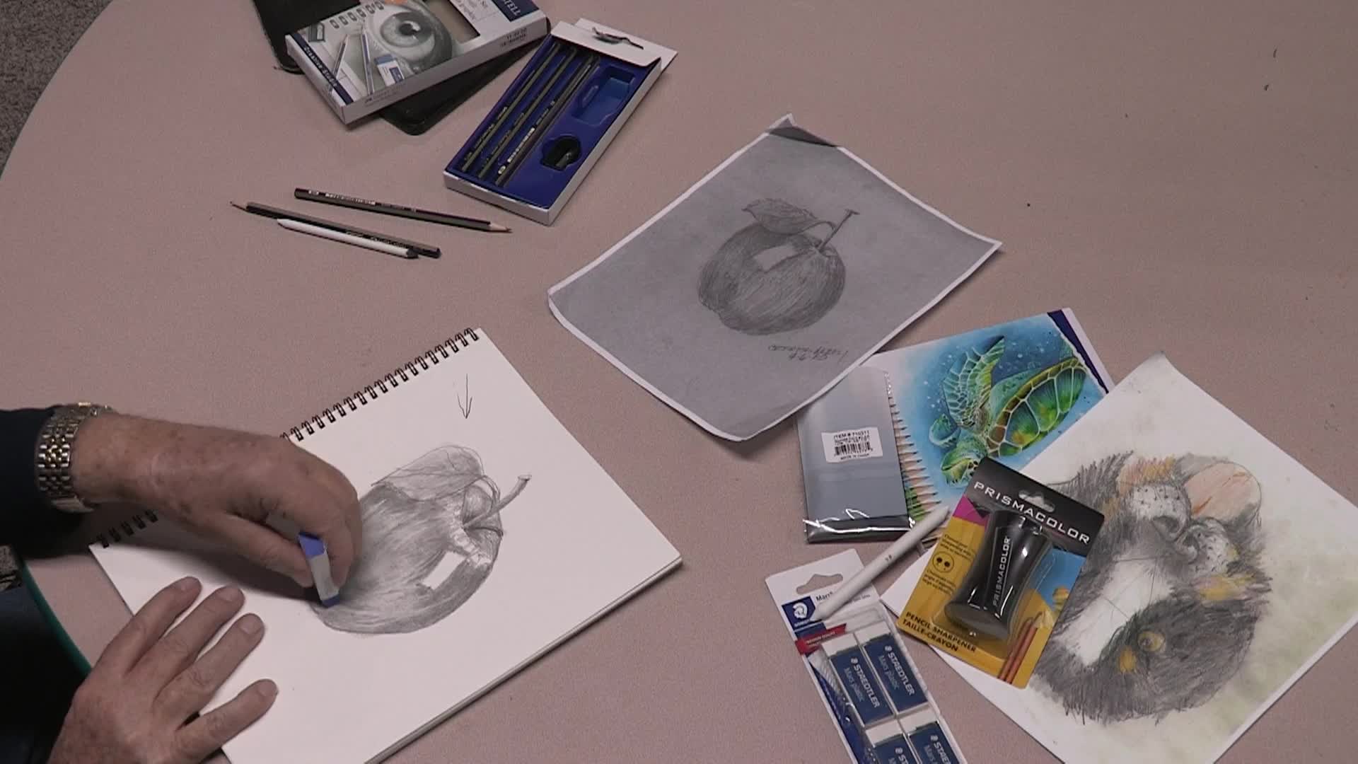 Drawing With Gerard - Apple