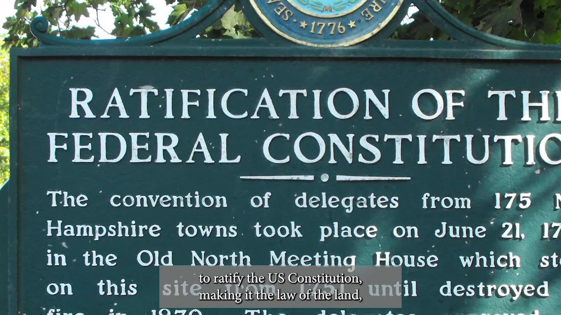 From the NH Archives - Ratification