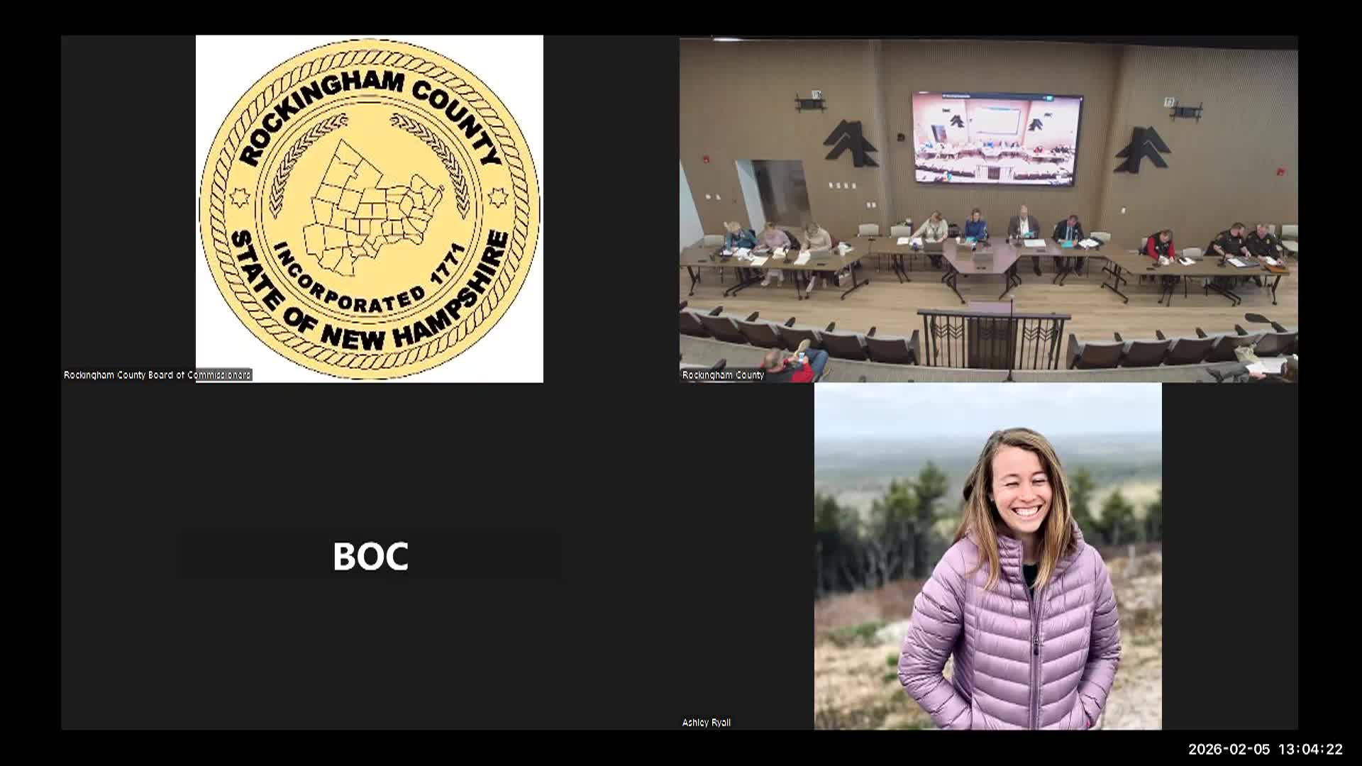 Thumbnail image for Rockingham County Board of Commissioners Meeting 2/5/26