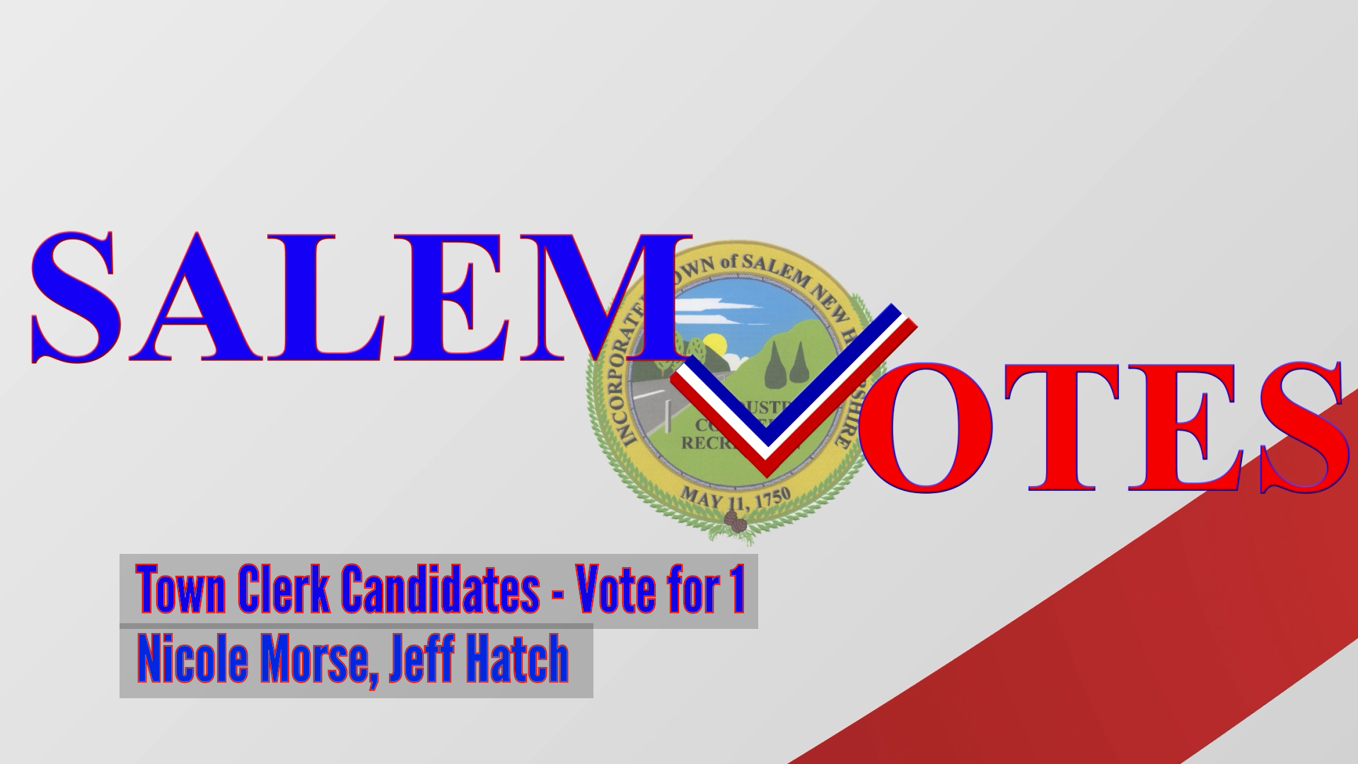 Thumbnail image for Decision 2026- Town Clerk Candidates