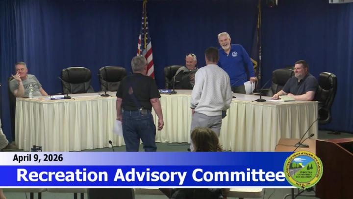 Thumbnail image for Recreation Advisory Committee 4/9/26