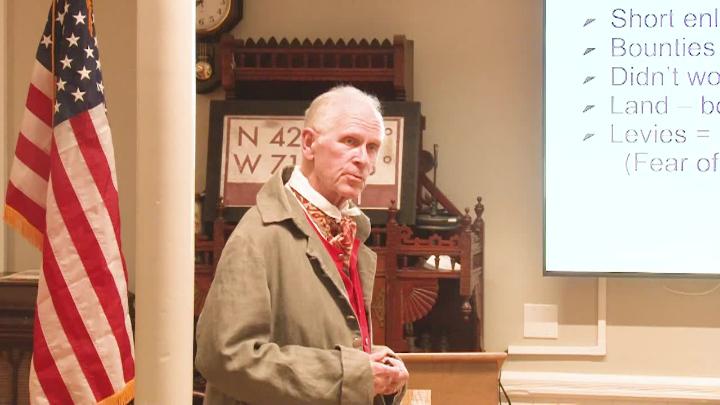 Thumbnail image for Salem Historical Society Lecture - Colonial Soldier by Doug Wood