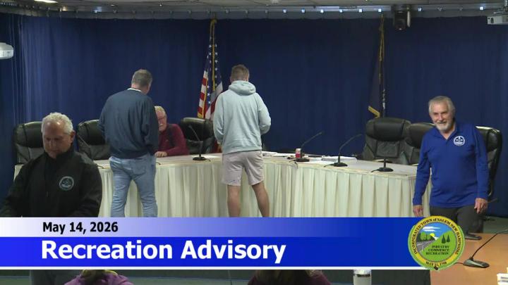 Thumbnail image for Recreation Advisory Committee 5/14/26