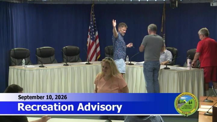 Thumbnail image for Recreation Advisory Committee 9/10/24