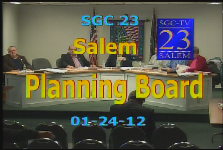 Thumbnail image for Planning Board 1/24/12
